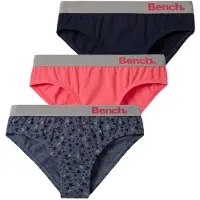 Bench Sous-vêtements bleu foncé / gris basalte / corail