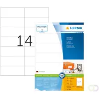 Herma Premium 105x423 Mm 2800 Pieces Ribbon Printing Labels Clair