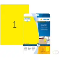 Herma Étiquettes couleur A4 amovibles