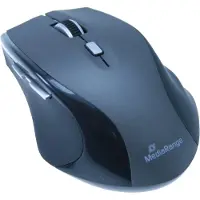 MediaRange Maus - optisch - 5 Tasten - kabellos - kabelloser Empfänger (USB)