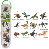 Collecta Boîte de 12 minifigures Insectes et araignées A1106
