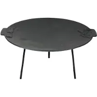 Overig Plaque de Cuisson Valhal Outdoor Boule à Feu avec Pieds 44 cm