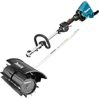 Makita DUX60ZX16 2x18 V Batterie Combimotrice De Batterie LI-ion Avec Rouleau (caoutchouc) Attachement