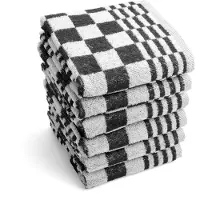 Byrklund Serviette de Cuisine Byrklund Clean & Fresh Noir (Lot de 6)