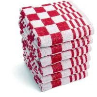 Byrklund Torchon de Cuisine Byrklund Clean & Fresh Rouge (Lot de 6)