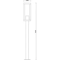 LumenXL Lampe d'extérieur avec verre - Alessio 80 cm