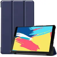 IMoshion Coque tablette Trifold Lenovo Tab M8 / M8 FHD - Bleu foncé