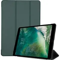 IMoshion Coque tablette Trifold Apple iPad Air 3 (2019) / Pro 10.5 (2017) - Vert foncé