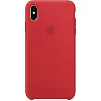 Apple iPhone Xs Max Coque arrière en Silicone RED