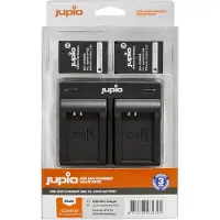 Jupio Kit Jupio : Batterie LP-E12 (2x) + Chargeur Double USB