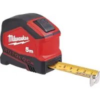 Milwaukee Zubehör 4932498772 Rolmaat Autolock 5 M x 25 mm (5 m)