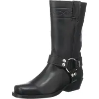 Dockers by Gerli Herren Biker Boots 030140-002001 Schwarz Uni