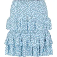 Y.A.S Jupe 'Lura' bleu clair / blanc