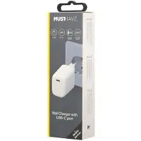 Musthavz PD Charger USB-C 20W - Blanc
