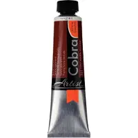 Cobra Oelfarbe Cobra wasservermalbar Siena gebrannt