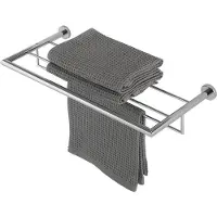 Geesa Porte serviette Geesa Nemox Chrome Plateau 60 cm