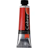 Cobra Couleur l'huile diluable l'eau Cobra Tube de 40 ml - Rouge de cadmium fonc