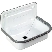 Differnz Bec - acier blanc gris 50 x 33 x 38 cm 39,006,20
