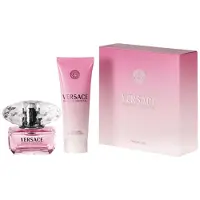 Versace Bright Crystal Eau De Toilette Spray 50ml Set 2 Item