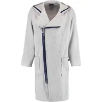 Cawö Peignoir Caw? Men 6516 Platine Navy-XL