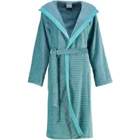 Cawö Peignoir Cawö 6425 Capuchon Women Turquoise-40