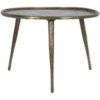 Light & Living Table d'appoint Babina - Bronze antique - Ø59cm - Industriel,Luxe