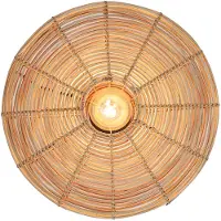 Light & Living - applique murale - Mataka - marron - rotin - E27 - 1860030