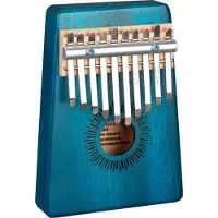 Sela SE 244 Mahogany 10 Blue Kalimba