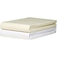 Damai Drap housse Surmatelas Damai 8 cm Ivory (Coton)-160 x 220 cm