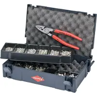 Knipex 97 90 05 - Assortiment de sertissages pour embouts de câble