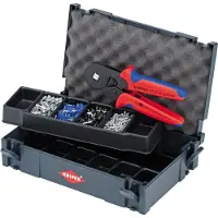 Knipex 97 90 09 - Assortiment de sertissages pour embouts de câble