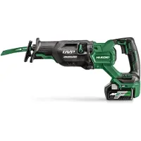 HiKOKI Scie sabre Multi Volt 130mm 36V 2.5/5Ah Li-Ion Brushless orbitalecoffret - CR36DAWGZ