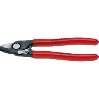 Knipex 9521165 Cisailles À Câble Avec Ressort D'ouverture - 165mm