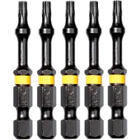 DeWalt Embouts Impacts Torsion Flextorq Torx - T15 - par 5