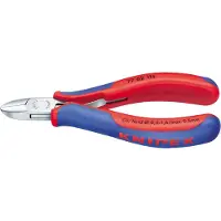 Knipex Diagonal Cutting Pliers Electronics 1.2 Mm 115 Mm Rouge