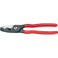 Knipex Cable Cutting Pliers 200 Mm Rouge