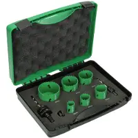 HiKOKI 752172 Cassette de scies trépans - bimétal électricien - (Jeu de 9pcs)
