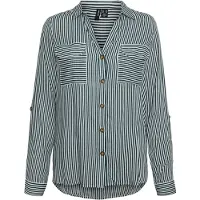 Vero Moda Bumpy Long Sleeve Shirt Blanc XS Femme