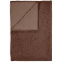 Essenza Plaid Essenza Roeby Chocolat-150 x 200 cm