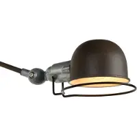 Lucide Lampe murale rabattable Honore Classique brun rouille
