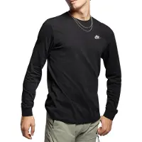 Nike T-Shirt 'Club' noir / blanc