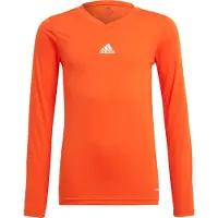 Adidas T-Shirt fonctionnel 'Team Base' mandarine / blanc