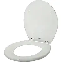 Jabsco Regular Set Toilet Seat Argenté 401 x 365 mm
