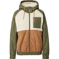 Iriedaily Veste mi-saison 'Arctikmix' caramel / olive / blanc cassé