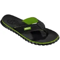 Beco Hommes, Derbies, Beermann GmbH V-Strap Slipper men Standard vert/noir 43, Vert, (43)