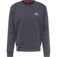 Alpha industries Sweat-shirt gris foncé / blanc naturel