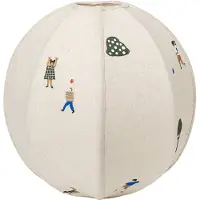Ferm Living The Park Abat-jour en textile brodé