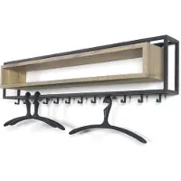 Spinder Design HOME School Porte-manteau - Noir Marron