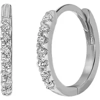 Lucardi Boucles d'oreilles argent