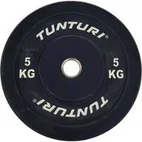 Tunturi Bumper Plate 5kg Noir